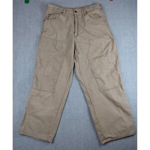 Bear River Workwear Mens 38X32 Gray Double Knee Straight Carpenter Pants